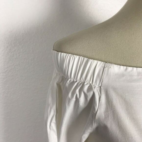 J.O.A Side Slit Off Shoulder Top Cotton - Picture 3 of 12